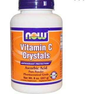 👉 Vitamine anti veroudering C kristalpoeder energie immuunsysteem (227 gram) - Now Foods 733739007902