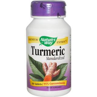 👉 Kurkuma tabletten turmeric standardized gestandaardiseerd Nature's Way Verenigde Staten (60 tabletten) - 33674631003