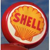 👉 Benzinepomp rode Shell Bol rand