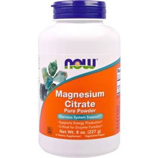 👉 Magnesium Citrate Pure Powder (227 gram) - Now Foods