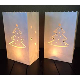 👉 Kerstboom Candle Bag Midi Kerstboom(10 stuks)