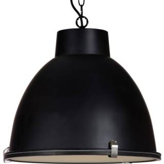 👉 Hanglamp zwart metaal kantooraccessoires Hanger - Mat