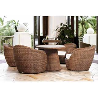 👉 Lounge-diningset tuinset Lotus Tan Artie 8718836532160