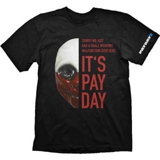 👉 Shirt Payday 2 T-Shirt Wolf Mask 4260354645739