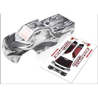 👉 Body, nitro stampede, prographix (replacement for painted body. graphics are painted- requires paint and final color application)/window, grill, li...