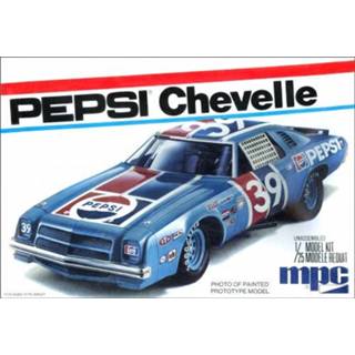 👉 MPC Pepsi 1975 Chevy Chevelle Stock Car 1/25