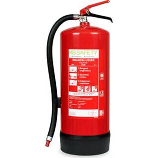 👉 Poederblusser brandblussers rood Ecofex P9-EF 7432255320320