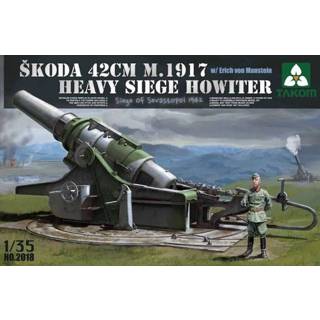 👉 Takom 1/35 Skoda 42cm M. 1917 Heavy Siege Howiter