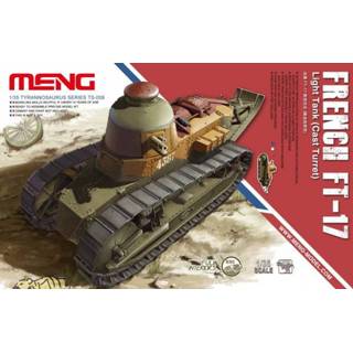 👉 Meng 1/35 French FT-17 Light Tank C.T. 4897038550388