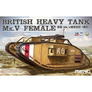 👉 Meng 1/35 British Heavy Tank MK. V Female