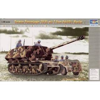 👉 Trumpeter 1/35 German Panzerjager 39(H) mit 75mm Pak40/3 Marde