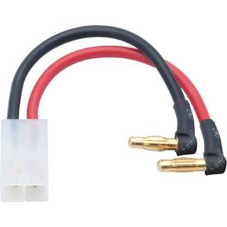 👉 Conversie kabel Bullit 4mm Gold > Tamiya Vrouw met silicone kabel 14AWG (12cm)