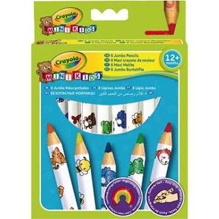 👉 Kleurpotlood speelgoed kinderen Mini Kids 8 Dikke kleurpotloden 5010065036789