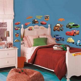 👉 Decoratiesticker speelgoed Decoratiestickers Cars - Piston Cup 34878035000