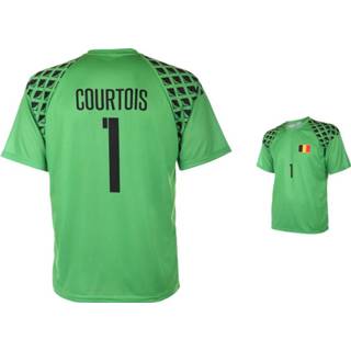 👉 Keepersshirt groen België Courtois Thuis 2016-2018