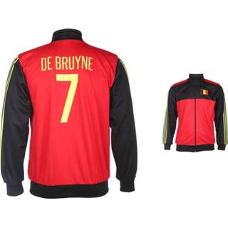 👉 Trainingsjack multicolor België De Bruyne Thuis 2016-2018