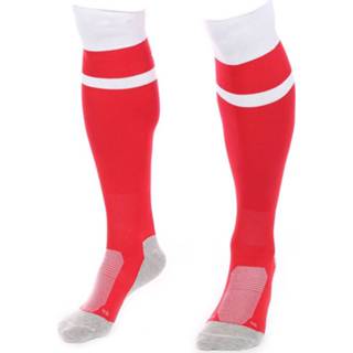 👉 Voetbalsok rood wit multicolor VSK Fly Voetbalsokken Rood-Wit