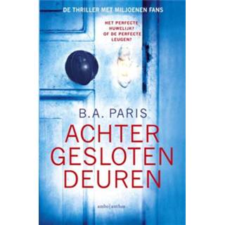 👉 Achter gesloten deuren - Boek B.A. Paris (9026339933)