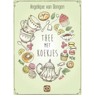 👉 Thee met koekjes - grote letter uitgave - Boek Angelique van Dongen (9036432081)