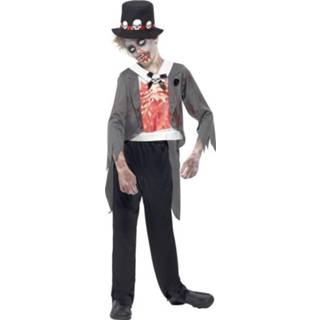 👉 Unisex zwart Zombie bruidegom Kostuum 5020570940525