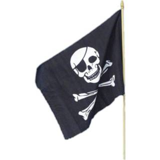 👉 Piraten vlag 45x30cm 18inx12in