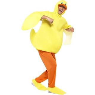 👉 Broek One Size unisex geel Eend Kostuum met Bodysuit 5020570999141