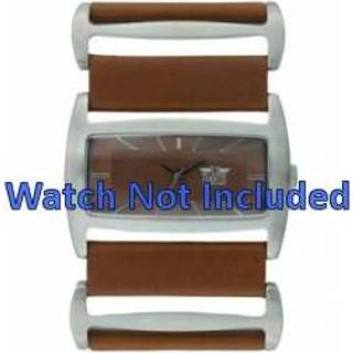 👉 Leder leather bruin Davis horlogeband 0752 8719217008595
