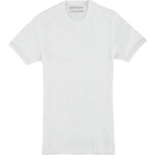 👉 Shirt katoen s|m|l|xl|xxl mannen wit Garage heren t-shirt met ronde hals - Semi Bodyfit