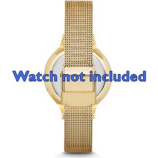 👉 Skagen horlogeband SKW2150 Staal Goud (Doublé) 12mm