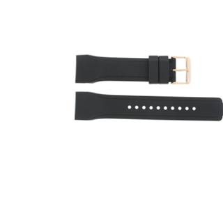 👉 Horlogeband zwart rubber Pulsar W861-X006 / PQ2046X1 24mm