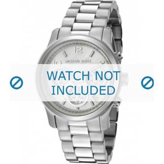 👉 Michael Kors horlogeband MK5304 Roestvrij staal (RVS) Zilver 20mm