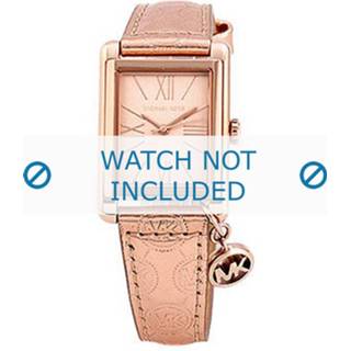 👉 Horlogeband leder rosé Michael Kors MK2254 18mm + standaard stiksel