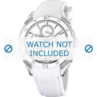 👉 Horlogeband wit rubber Festina 16394.1