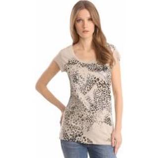 SS RN SKIN TEE - Guess - Shirts en tops - Beige