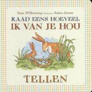 👉 Kartonboekje Raad eens hoeveel ik van je hou kartonboek. tellen, McBratney, Sam, Hardcover 9789047705901