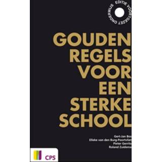 👉 Gouden regels voor een sterke school - Boek Gert-Jan Bos (9065086552)