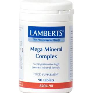 👉 Mineraal voedingssupplementen Mega Mineral complex No 8204 5055148400514