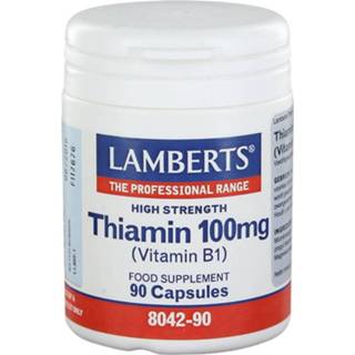 👉 Vitamine voedingssupplementen Thiamine 100 mg (Vitamine B1) 5055148401757