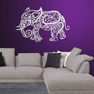 👉 Interieursticker Sierlijke olifant