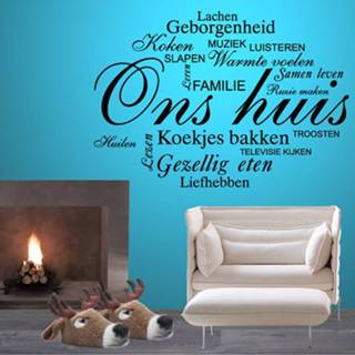 👉 Tekststicker Ons Huis