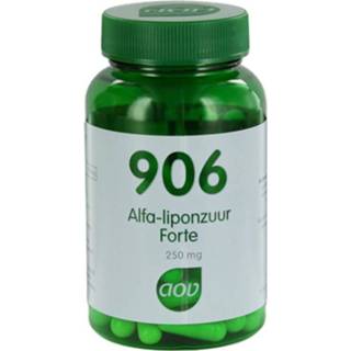 👉 Voedingssupplementen 906 Alfa-Liponzuur Forte 250 mg 8715687609065