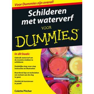 👉 Schilderen met waterverf voor Dummies - Colette Pitcher (ISBN: 9789045352237)