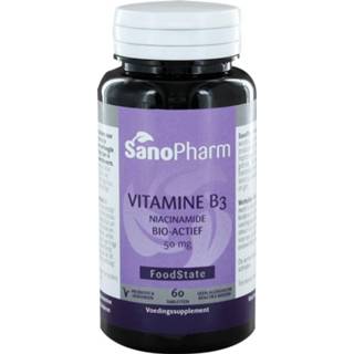 👉 Vitamine voedingssupplementen B3 Niacinamide 50 mg 8718347170042