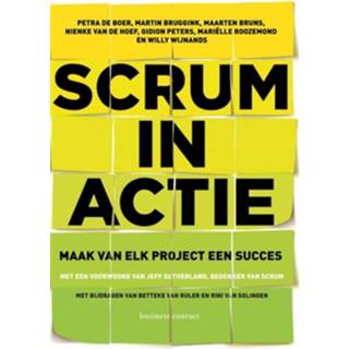 👉 Scrum in actie - Gidion Peters (ISBN: 9789047008491)