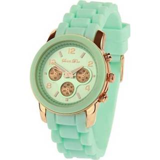 👉 Horloge rose vrouwen Souris D'or dames Mint