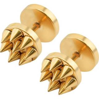 Spike Stud oorbellen edelstaal rose vrouwen rosé Oorbel edelstaal rose vrouwen rosé Spike Stud oorbellen