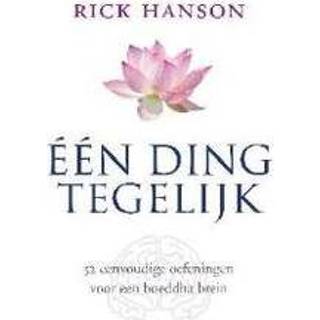 👉 Een ding tegelijk. 52 eenvoudige oefeningen voor boeddhabrein, Hanson, Rick, Paperback 9789025901967