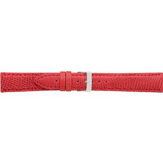 👉 Horlogeband rood hagedissenleer Morellato Violino Gen.Lizard X2053372083CR10 / PMX083VIOLIN10 10mm + standaard stiksel