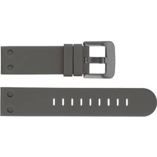 👉 Horlogeband grijs silicoon TW Steel TWB589 22mm