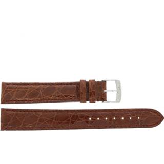 👉 Horlogeband bruin krokodillenleer XL Morellato Amadeus G.Croc Gl K0518052041CR18 / PMK041AMADEU18 18mm + standaard stiksel